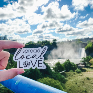 Spread Local Love Sticker